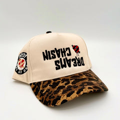 🧢 CHASING DREAMS SNAPBACK (LEOPARD EDITION)