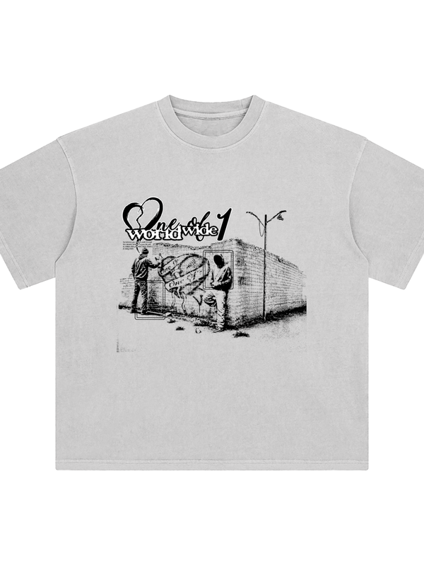 Enzyme Washed T-Shirt