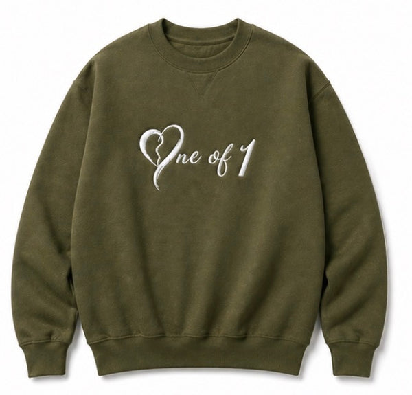 One of 1 Signature Crewneck