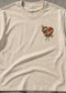 ONE OF 1 EMBROIDERED HEART TEE