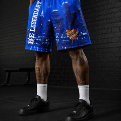 BE LEGENDARY MESH SHORTS