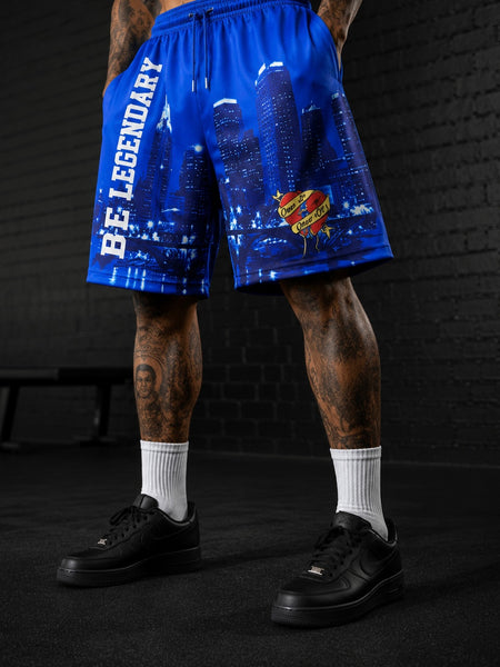 BE LEGENDARY MESH SHORTS