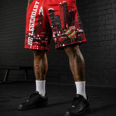 BE LEGENDARY MESH SHORTS