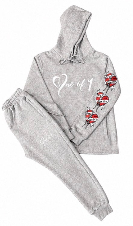 One of 1 hoodie set