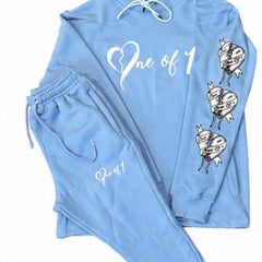 One of 1 hoodie set