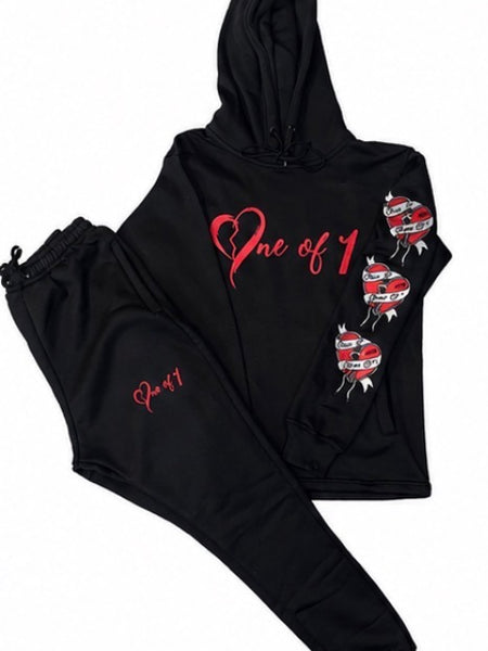 One of 1 hoodie set