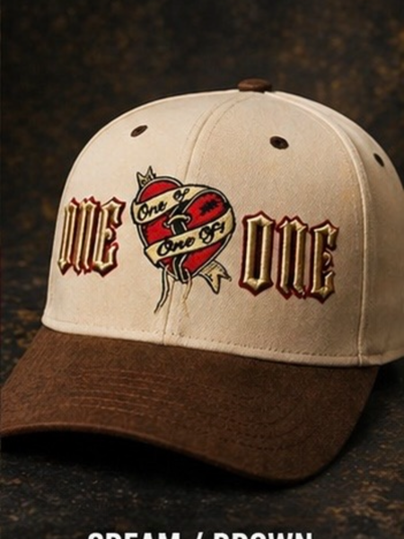 ONE OF 1 EMBROIDERED SNAPBACK new release