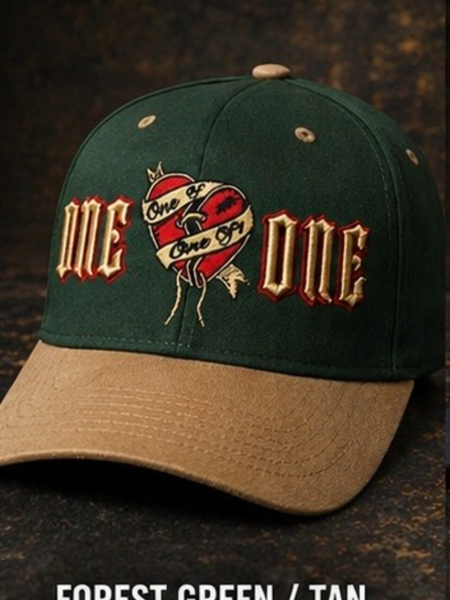 ONE OF 1 EMBROIDERED SNAPBACK new release