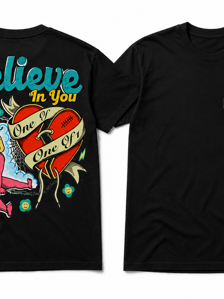 ONE OF ONE “Believe In You” Tee oversize fit