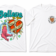 ONE OF ONE “Believe In You” Tee oversize fit