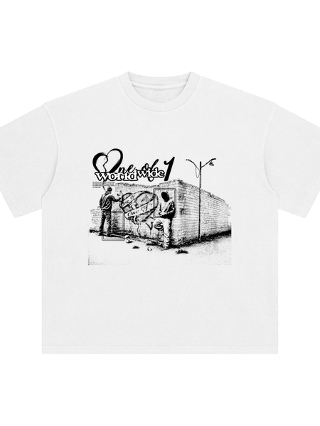 Enzyme Washed T-Shirt