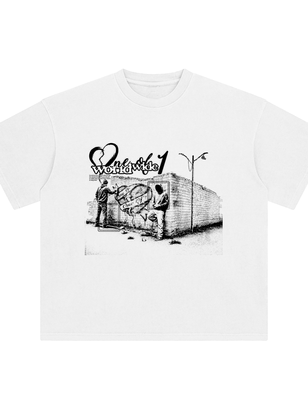 Enzyme Washed T-Shirt